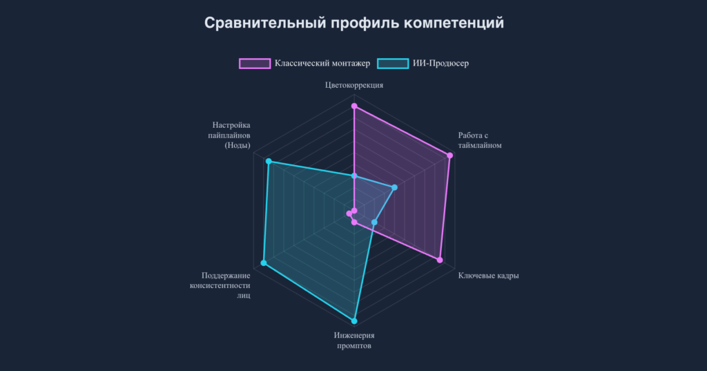 Классический монтажер или ИИ продюсер