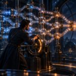 Специалист настраивает систему связей, которая превращает хаотичные сигналы в понятный результат
