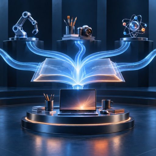 Светящаяся книга соединяет знания с рабочим местом: обучение ради применения