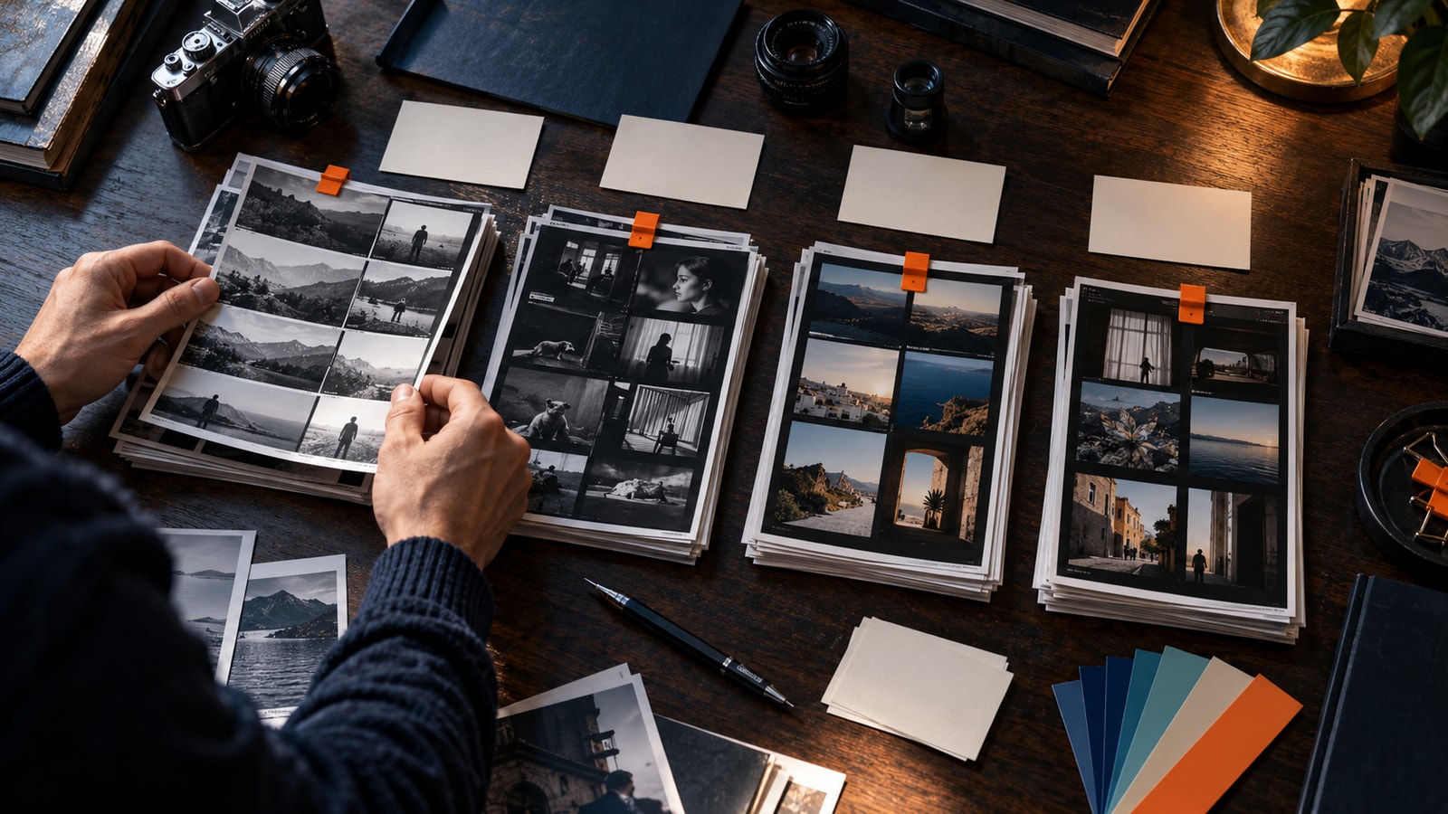 Фотограф выбирает программу обучения работе с ИИ по конкретному результату